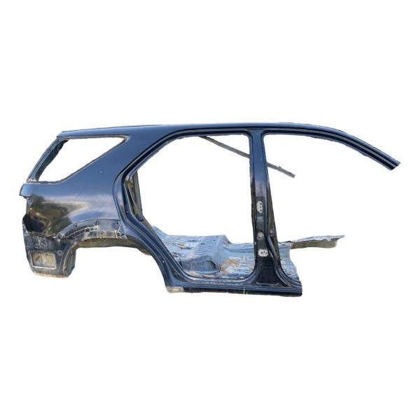 Lateral Direita Com Coluna Teto Toyota Hilux Sw4 2009 A 2015 Preto